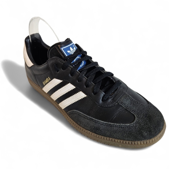 Adidas Samba OG Core Black Cloud White Gum Men’s 11.5 Leather Suede Sneakers